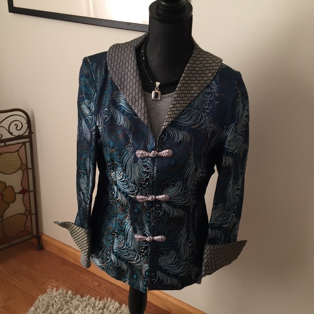 Custom Lan Vie jacket crafted in California